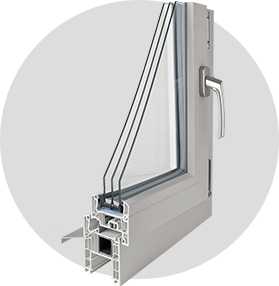 замена стеклопакета в алюминиевом окне